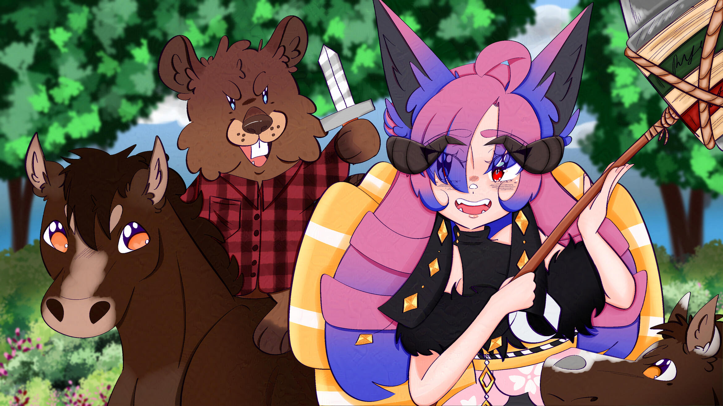 Commission for n1k0f0n3 on Twitter! Commission for n1k0f0n3 on Twitter!